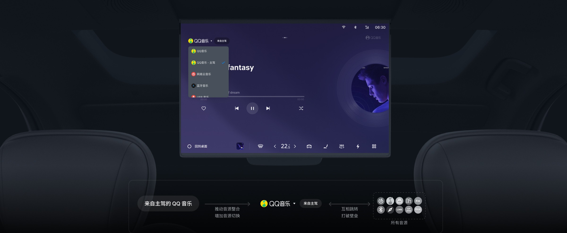 后排公播页实景与体系全图